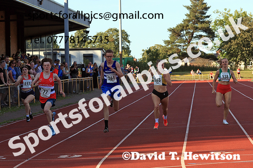200 metres, 2025 NEGP No 4, Monkton. Photo: David T. Hewitson/Sports for All Pics